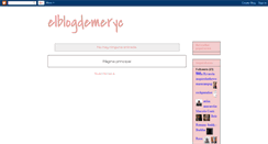 Desktop Screenshot of elblogdemeryc.blogspot.com