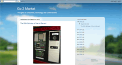 Desktop Screenshot of go2market.blogspot.com