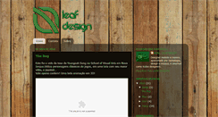 Desktop Screenshot of leaf-design.blogspot.com