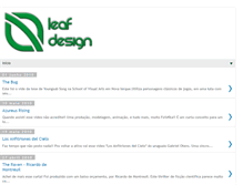 Tablet Screenshot of leaf-design.blogspot.com