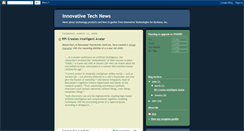 Desktop Screenshot of innovatetech.blogspot.com