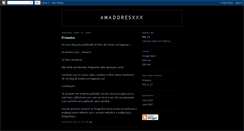 Desktop Screenshot of amadoresxxx.blogspot.com