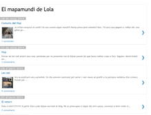 Tablet Screenshot of elmapamundidelola.blogspot.com