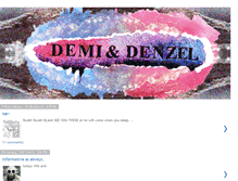 Tablet Screenshot of demianddenzel.blogspot.com