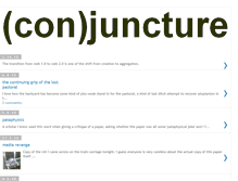 Tablet Screenshot of conjunctureblog.blogspot.com