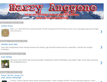 Tablet Screenshot of harryanggono.blogspot.com