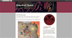 Desktop Screenshot of grayskullquest.blogspot.com