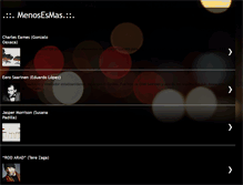 Tablet Screenshot of menosesmasdesign.blogspot.com