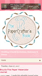 Mobile Screenshot of papercraftersnook.blogspot.com