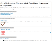 Tablet Screenshot of faithfulgrannies-christianparents.blogspot.com