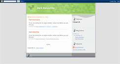 Desktop Screenshot of markmatuschka.blogspot.com