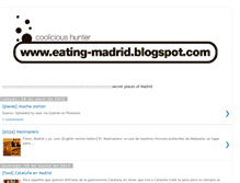 Tablet Screenshot of eating-madrid.blogspot.com