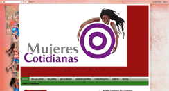 Desktop Screenshot of mujerescotidianasmendoza.blogspot.com