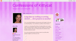 Desktop Screenshot of confessionsofkittycat.blogspot.com