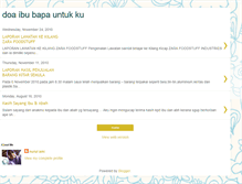 Tablet Screenshot of doaibubapauntukku.blogspot.com