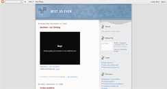 Desktop Screenshot of best3dever.blogspot.com