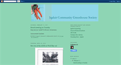 Desktop Screenshot of iqaluitgreenhouse.blogspot.com