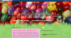Desktop Screenshot of englishcampperbambini.blogspot.com