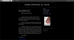 Desktop Screenshot of carneenfriadaalvacio.blogspot.com