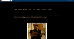 Desktop Screenshot of alejandrojaimeguitarra.blogspot.com