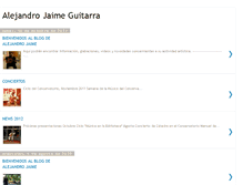 Tablet Screenshot of alejandrojaimeguitarra.blogspot.com