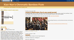 Desktop Screenshot of chromaticflute.blogspot.com