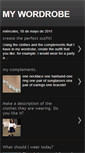 Mobile Screenshot of mywordrobe11.blogspot.com
