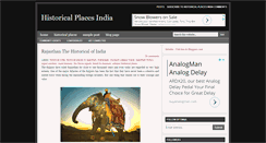 Desktop Screenshot of historical-places-india.blogspot.com