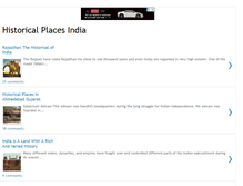 Tablet Screenshot of historical-places-india.blogspot.com