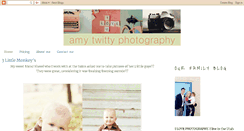 Desktop Screenshot of amytwittyphotography.blogspot.com