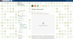 Desktop Screenshot of mediosmusicales.blogspot.com