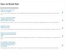 Tablet Screenshot of how-to-braid-hair.blogspot.com
