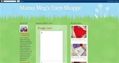 Desktop Screenshot of mamamegsyarnshoppe.blogspot.com