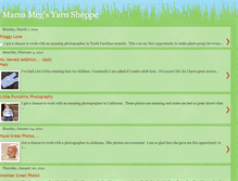 Tablet Screenshot of mamamegsyarnshoppe.blogspot.com