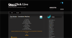 Desktop Screenshot of oneclicklivemusic.blogspot.com