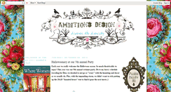 Desktop Screenshot of ambitionsdesign.blogspot.com