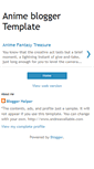 Mobile Screenshot of anime-blogger-template.blogspot.com