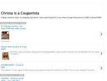 Tablet Screenshot of christacouponista.blogspot.com
