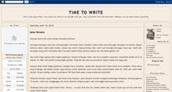 Desktop Screenshot of hadiwrite.blogspot.com