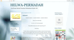 Desktop Screenshot of helwa-permadah.blogspot.com