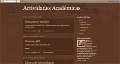 Desktop Screenshot of manuel-actividadesacademicas.blogspot.com