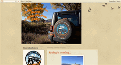 Desktop Screenshot of canyonlandsjeepadventures.blogspot.com