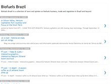 Tablet Screenshot of biofuelbrazil.blogspot.com