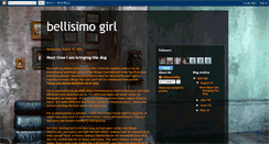 Desktop Screenshot of bellisimogirl.blogspot.com