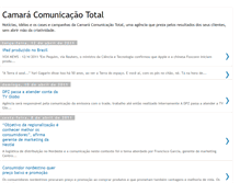 Tablet Screenshot of camaracomunicacao.blogspot.com