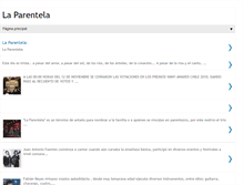 Tablet Screenshot of la-parentela.blogspot.com