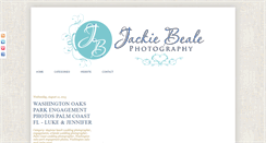 Desktop Screenshot of jackiebealephotography.blogspot.com