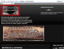 Tablet Screenshot of entrandoenlamadriguera.blogspot.com