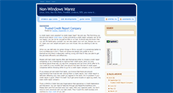Desktop Screenshot of nonwindows.blogspot.com