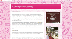 Desktop Screenshot of katyaspregnancyjourney.blogspot.com